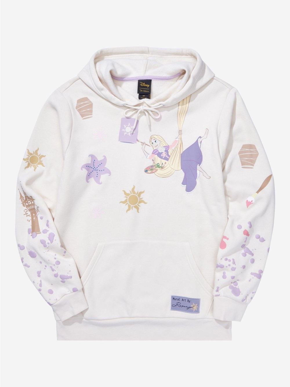 Disney Rapunzel tangled new without tags painted hoodie her universe size 2X